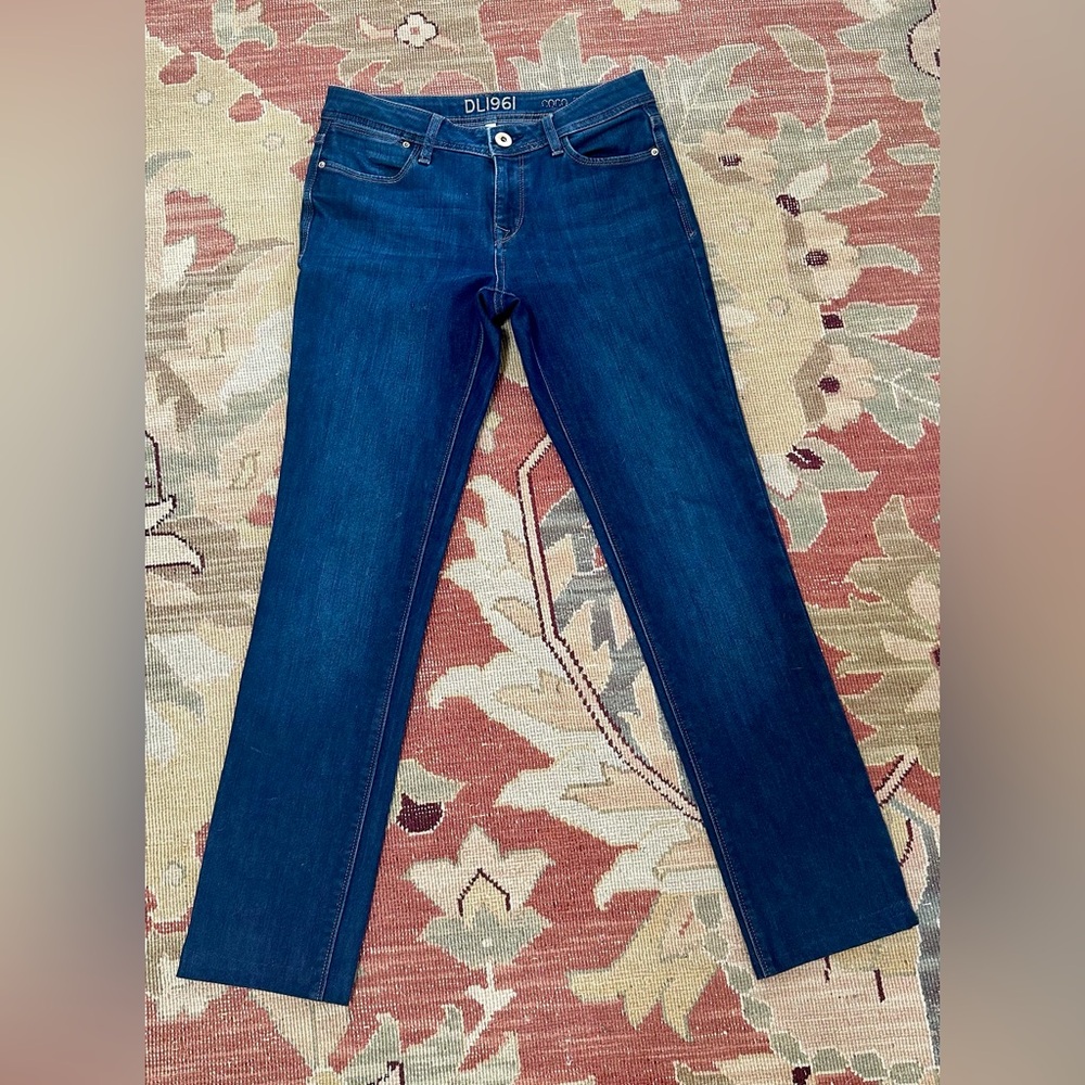 DL1961 Women's Dark Blue Coco mid-rise Jeans 27
